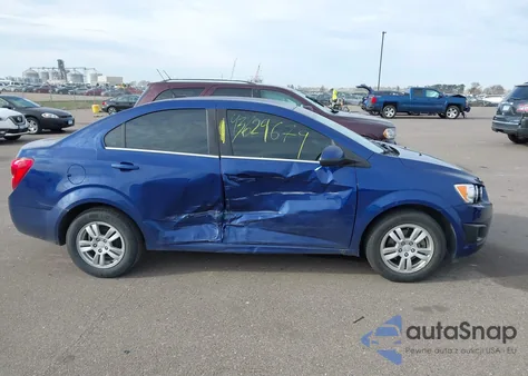 2014 Chevrolet Sonic Lt Manual z USA, uszkodzony, nr VIN 1G1JD5SH3E4111188